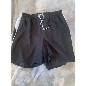 Nike Mens Shorts Swimsuit XX Large‎ Black  Beach Drawstring